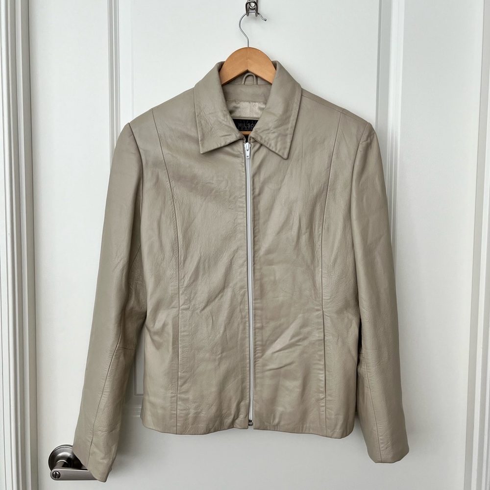 Wilson’s 100% Leather Jacket